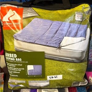 Nwt Ozark Trail Airbed Sleeping Bag - does not include mattress